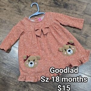 Goodlad baby girl dress sz 18 months